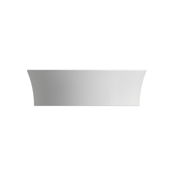BOCCHI 1478-XXX-0125 Sottile 15 Inch Round Vessel Fireclay with Matching Drain C