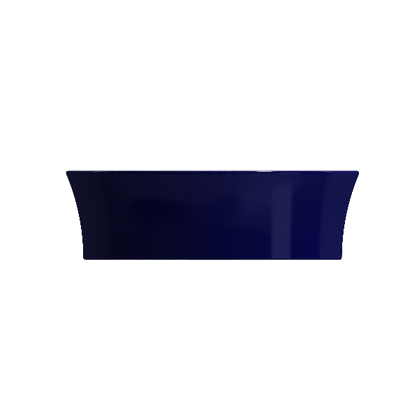 BOCCHI 1478-XXX-0125 Sottile 15 Inch Round Vessel Fireclay with Matching Drain C