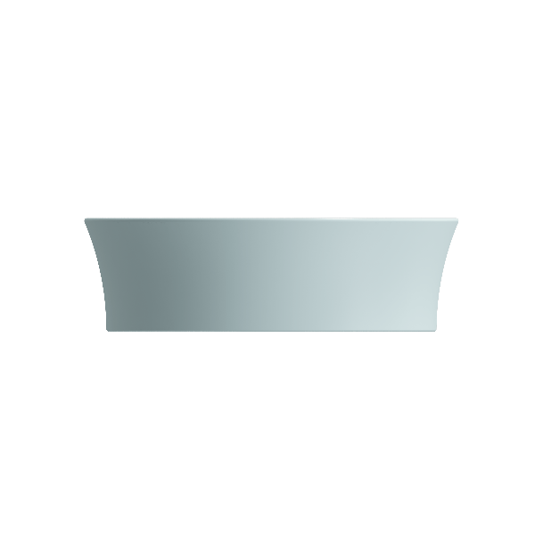 BOCCHI 1478-XXX-0125 Sottile 15 Inch Round Vessel Fireclay with Matching Drain C