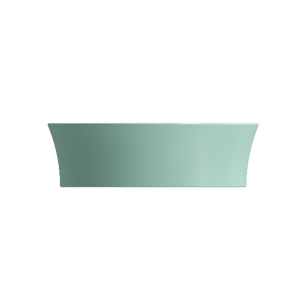 BOCCHI 1478-XXX-0125 Sottile 15 Inch Round Vessel Fireclay with Matching Drain C