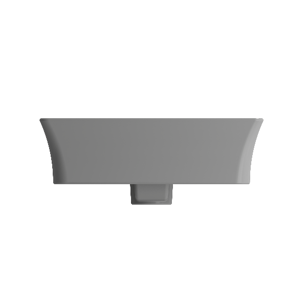 BOCCHI 1479-XXX-0126 Sottile 23.5 Inch 1-Hole Rectangle Vessel Fireclay Faucet D