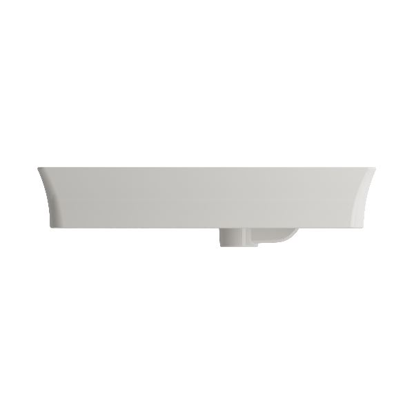 BOCCHI 1479-XXX-0126 Sottile 23.5 Inch 1-Hole Rectangle Vessel Fireclay Faucet D