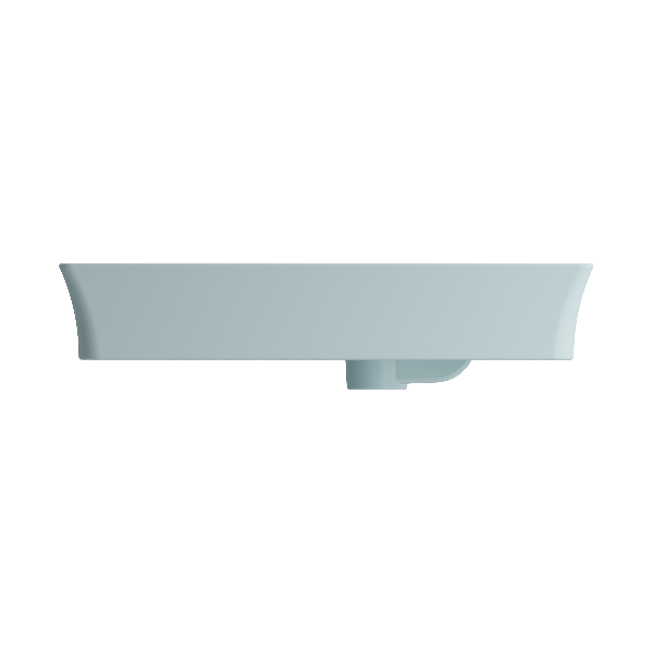BOCCHI 1479-XXX-0126 Sottile 23.5 Inch 1-Hole Rectangle Vessel Fireclay Faucet D