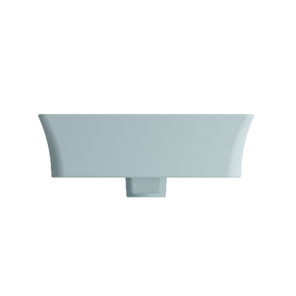 BOCCHI 1479-XXX-0126 Sottile 23.5 Inch 1-Hole Rectangle Vessel Fireclay Faucet D