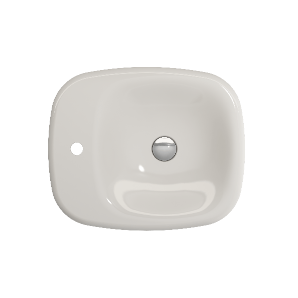 BOCCHI 1489-XXX-0126 Fenice 21.75 Inch 1-Hole Vessel Fireclay