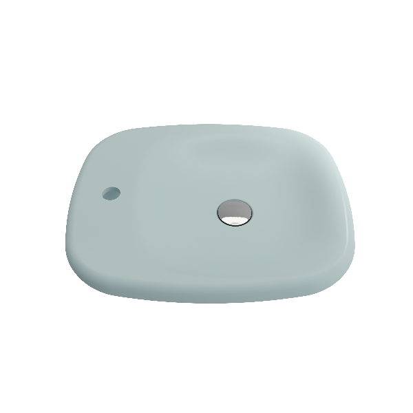 BOCCHI 1489-XXX-0126 Fenice 21.75 Inch 1-Hole Vessel Fireclay