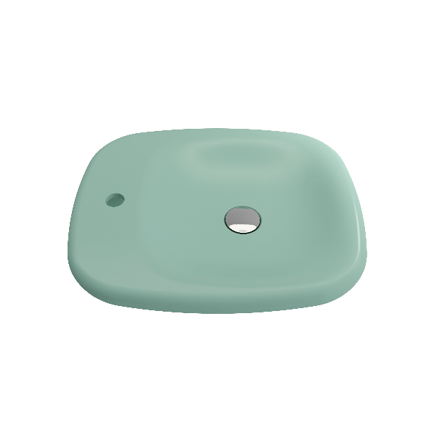 BOCCHI 1489-XXX-0126 Fenice 21.75 Inch 1-Hole Vessel Fireclay