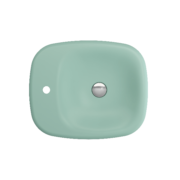 BOCCHI 1489-XXX-0126 Fenice 21.75 Inch 1-Hole Vessel Fireclay