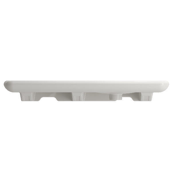 BOCCHI 1490-XXX-0126 Fenice 35.5 Inch 1-Hole Wall-Mounted Sink Fireclay