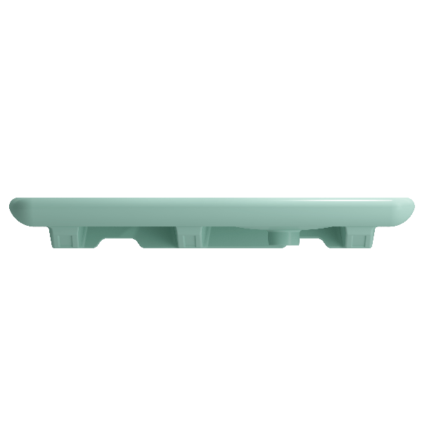 BOCCHI 1490-XXX-0126 Fenice 35.5 Inch 1-Hole Wall-Mounted Sink Fireclay