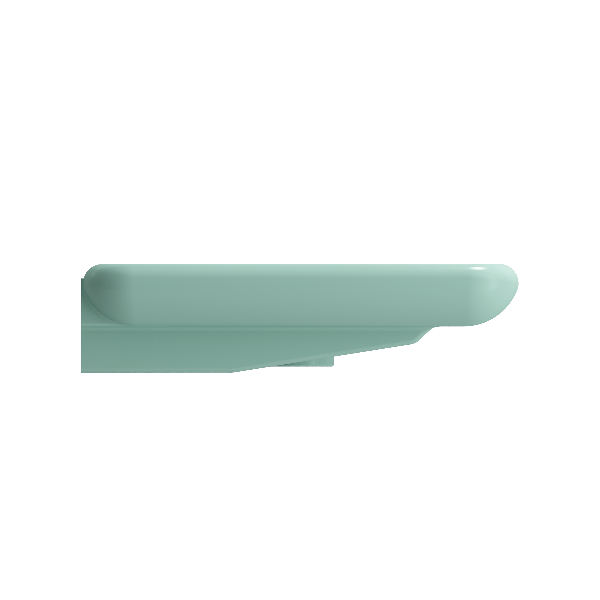 BOCCHI 1490-XXX-0126 Fenice 35.5 Inch 1-Hole Wall-Mounted Sink Fireclay