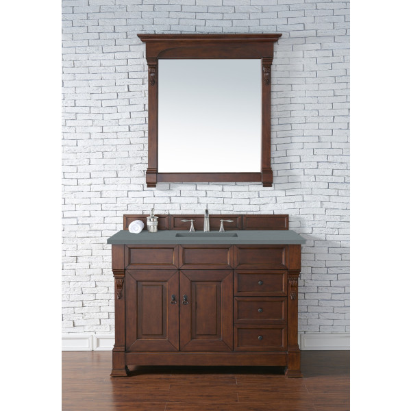 James Martin 147-114-52-3CBL Brookfield 48" Single Vanity Quartz Top