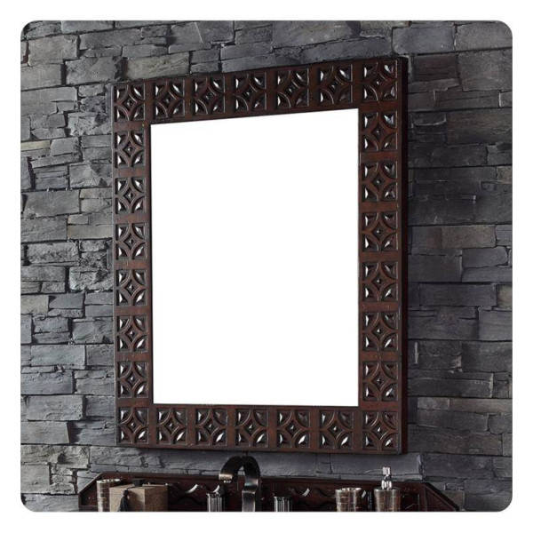 James Martin 150-M37-ANW Balmoral 37" Wood Rectangular Bathroom Mirror