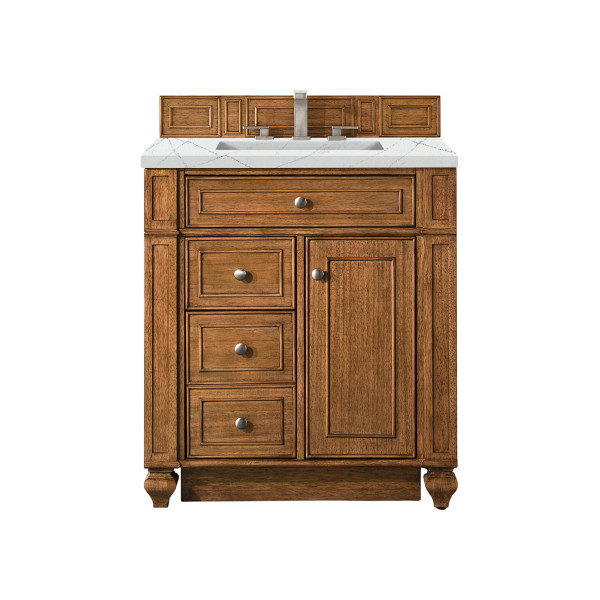 James Martin 157-V30-3ENC Bristol 30" Single Vanity/ 3 CM Quartz Top