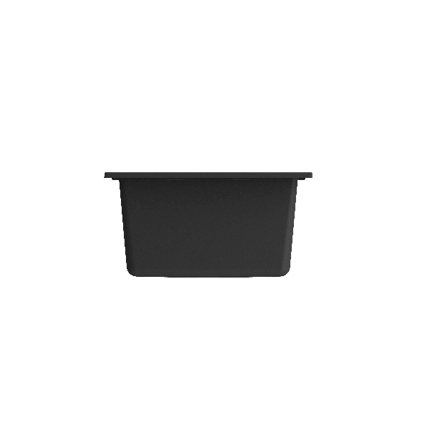 BOCCHI 1608-50-0126 Granite 16" Single Bowl Bar Sink with Strainer