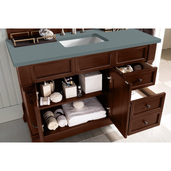 James Martin 147-114-52-3CBL Brookfield 48" Single Vanity Quartz Top