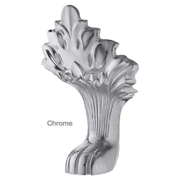 Cheviot 2114-BB-..-8 Regency Biscuit Cast Iron Tub with Lion Feet and Faucet Holes Drilled at 8"