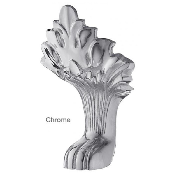 Cheviot 2150-BB-..-8 Regency Biscuit Cast Iron Bathtub with Lion Feet and 7" Drilling Flat Area