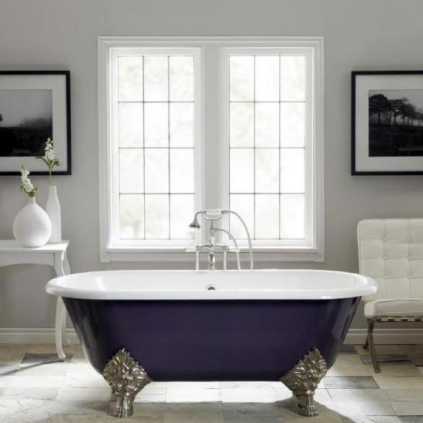 Cheviot 2160-WW-7 Bathtub with Flat Area For Faucet Holes - 7" Drilling