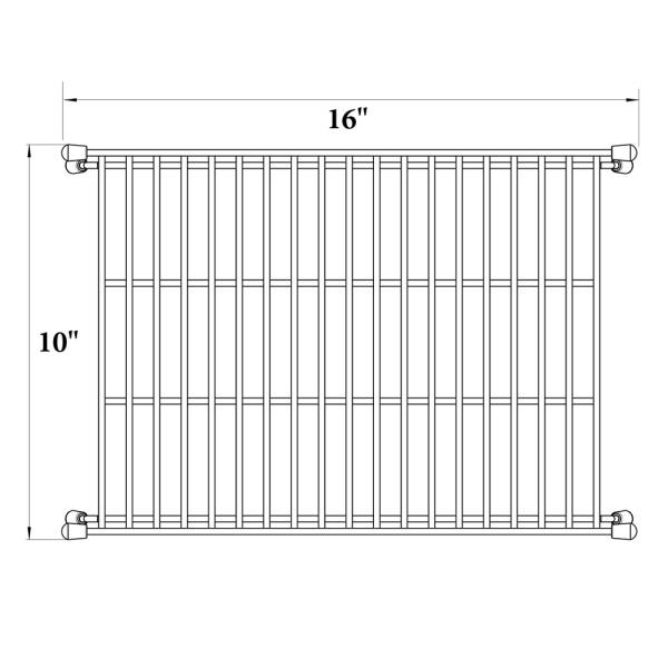 Blanco 233535 Precis Floating Super Single Bowl Sink Grid In Stainless Steel