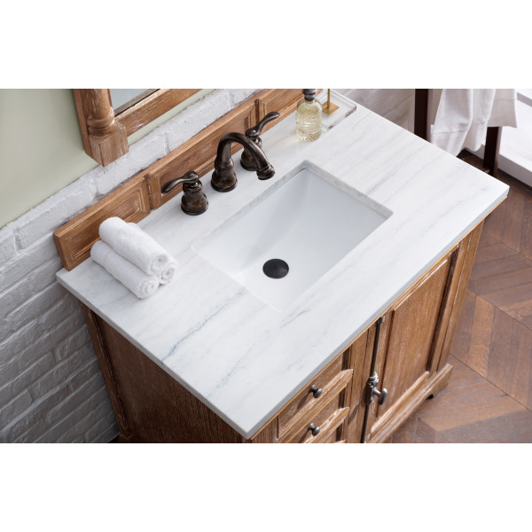 James Martin 238-105-5511-3 Providence 36" Single Vanity with 3 CM Top
