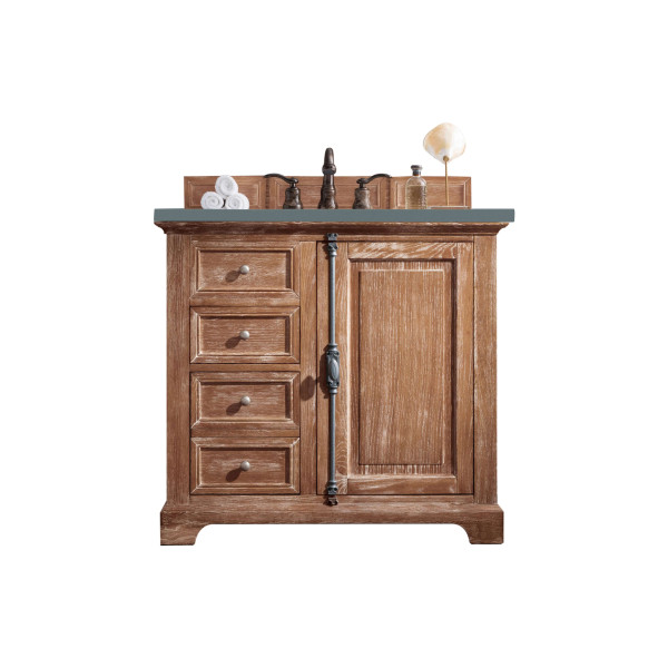 James Martin 238-105-5511-3 Providence 36" Single Vanity with 3 CM Top