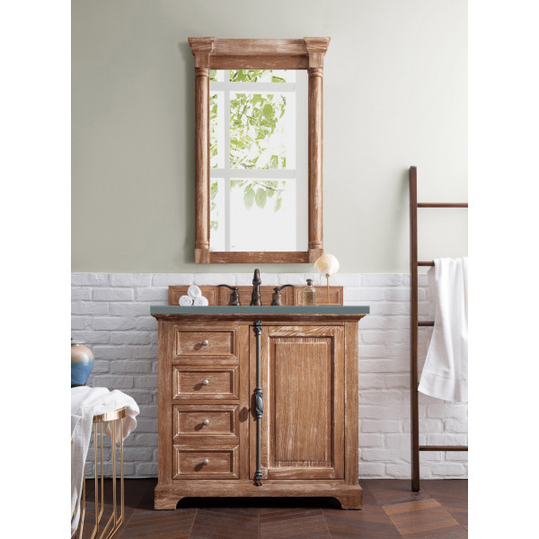 James Martin 238-105-5511-3 Providence 36" Single Vanity with 3 CM Top
