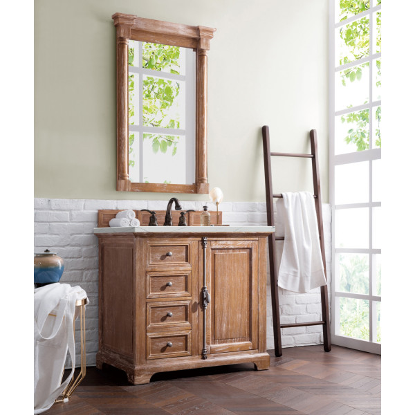 James Martin 238-105-5511-3 Providence 36" Single Vanity with 3 CM Top