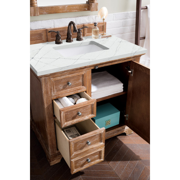James Martin 238-105-5511-3 Providence 36" Single Vanity with 3 CM Top