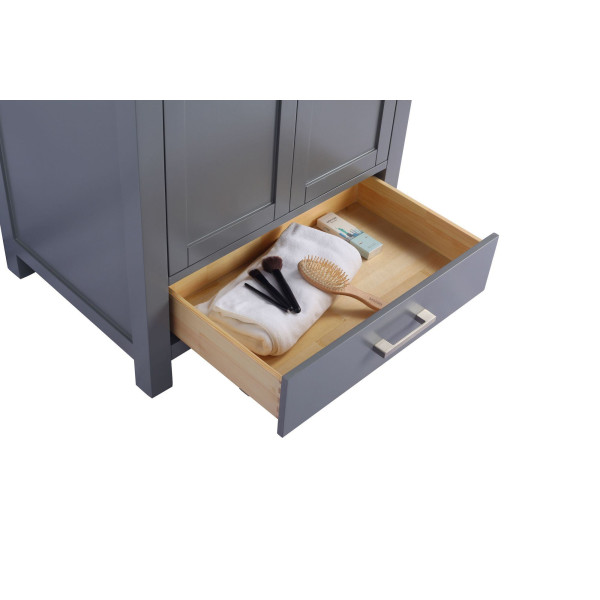 Laviva 313ANG-30-WS Wilson 30 Inch Vanity With White Stripe Countertop