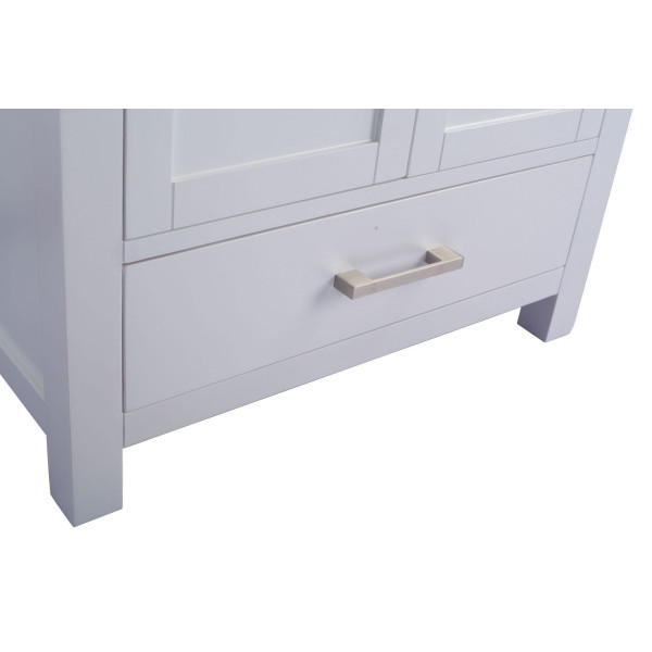Laviva 313ANG-30-WS Wilson 30 Inch Vanity With White Stripe Countertop