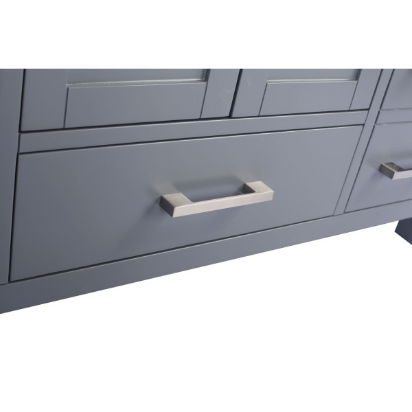 Laviva 313ANG-48-BW Wilson 48 Inch Vanity With Black Wood Countertop