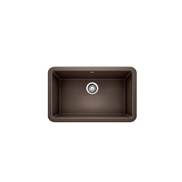 Blanco 40173 Ikon Rectangular Single Bowl Apron Front Silgranit Kitchen Sink