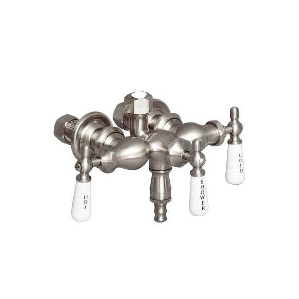Barclay 4073-PL Tub Filler Diverter Bathcock No Riser For Acrylic Tub
