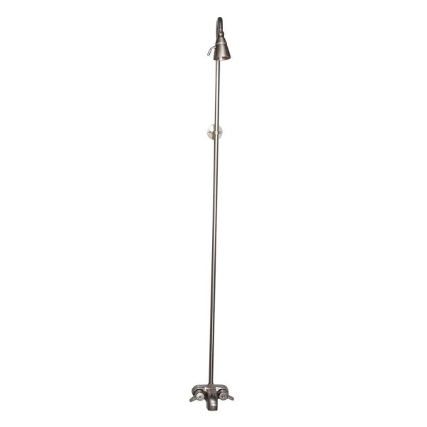 Barclay 4195 Diverter Bathcock With Riser & Shower Head Tub Fillers