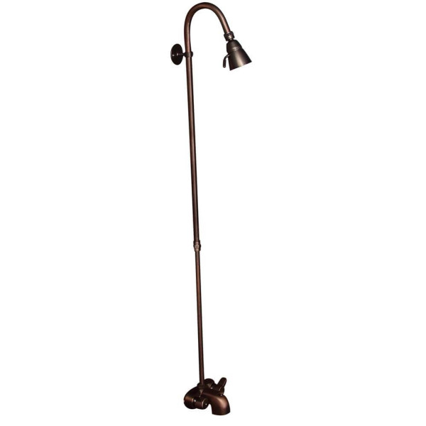 Barclay 4195 Diverter Bathcock With Riser & Shower Head Tub Fillers