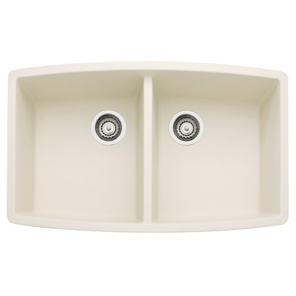 Blanco 44PFM-DBL Performa™ SILGRANIT Double Bowl Granite Kitchen Sink 