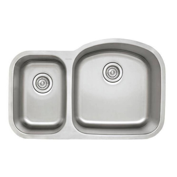 Blanco 441PFM-MED Performa™ Medium Undermount Double Bowl Granite Kitchen Sink