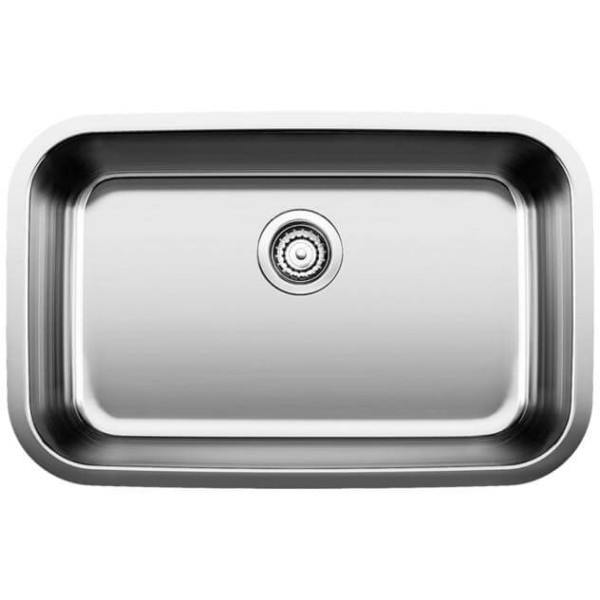 Blanco 441529 Stellar Stainless Steel ADA Single Bowl Undermount Kitchen Sink