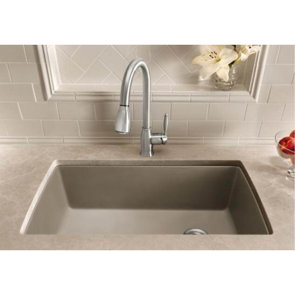 Blanco 4417DMD Diamond Granite Super Single Bowl Undermount Kitchen Sink