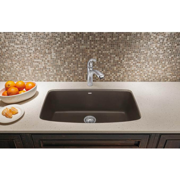 Blanco 441VLE Valea Super Rectangular Single Bowl Undermount Kitchen Sink