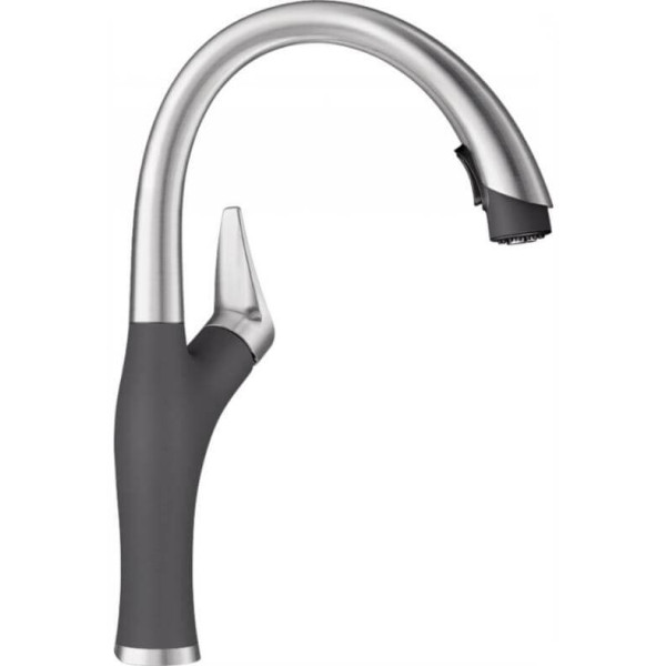 Blanco 44203ART Artona Lever Handle Kitchen Faucet With Pull Down Spray