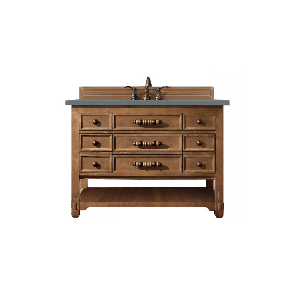James Martin 500-V48-HON-3 Malibu 48" Honey Alder Single Vanity with 3 CM Top