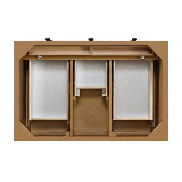 James Martin 505-V36-AMB-3EJP 36" Single Vanity w/ Eternal Jasmine Pearl Top