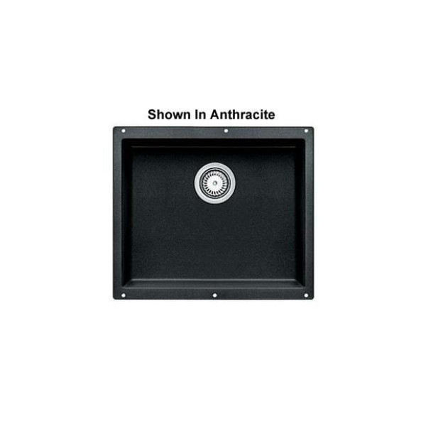 Blanco 51PCS-LRG Precis Granite Large Single Bowl Undermount Kitchen Sink