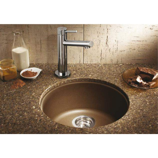 Blanco 51RND Rondo Solid Granite Rounded Single Bowl Bar Kitchen Sink