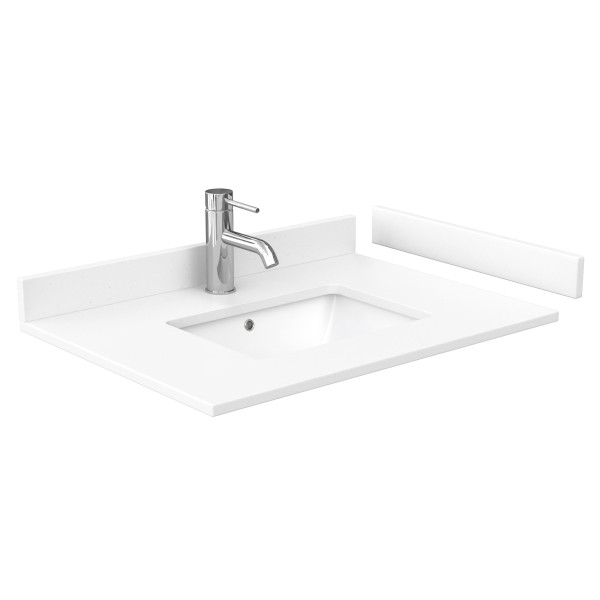 Wyndham WCF111130S.BC2UNSM24 30 Inch Single Bathroom Vanity