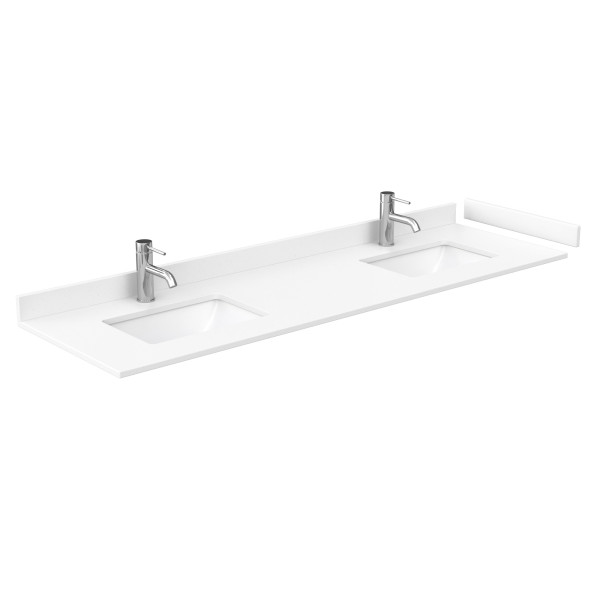 Wyndham WCF111172D..BWCUNSMXX 72 Inch Double Bathroom Vanity