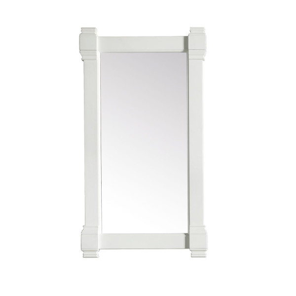 James Martin 650-M22 Brittany 22 Inch Rectangular Bathroom Mirror
