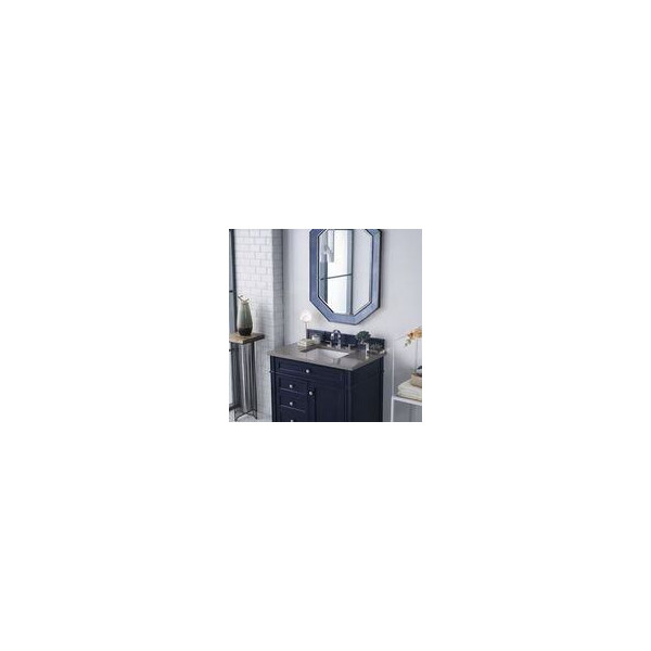 James Martin 650-V36-VBL-3 Brittany 36 Inch Victory Blue Vanity with Top